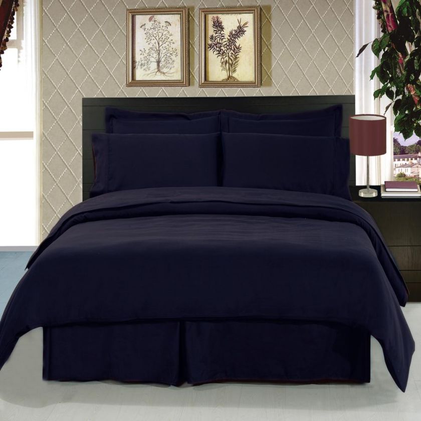 Microfiber Comforter Set+FREE Sheets  8 Pieces  10 Colors  4 Sizes F 