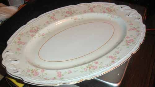 ANTOINETTE China Platter ROYAL JACKSON REDUCED PRICE   