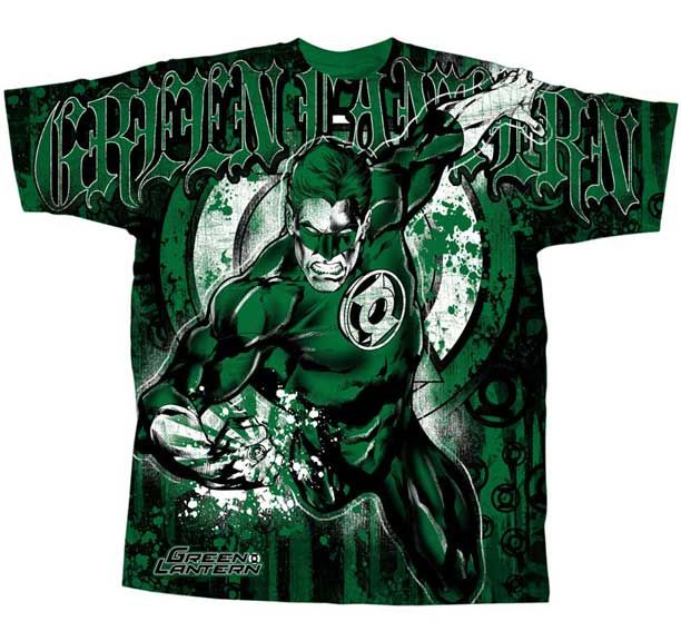 GREEN LANTERN T Shirt Tee NEW Intense Lantern (MEN)  