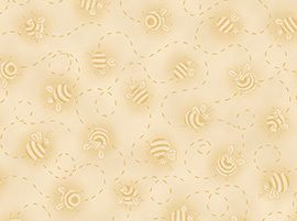 Whos A Bunny (Bunnies By the Bay)   #45523 Tan  1/2 yard  