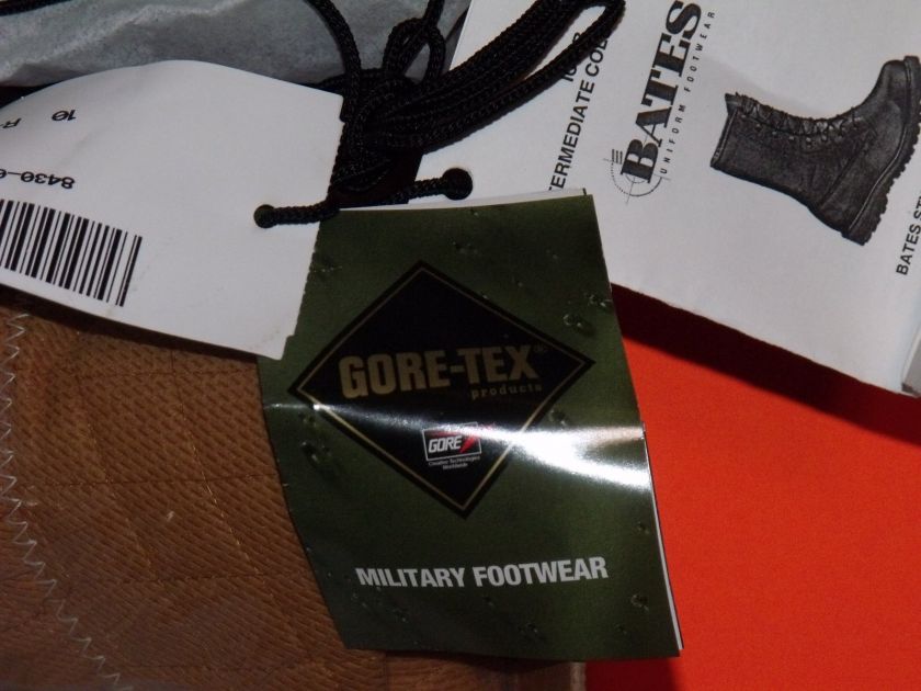   ARMY MILITARY POLICE WATERPROOF COMBAT GORETEX BOOTS BATES,BELLEVILLE