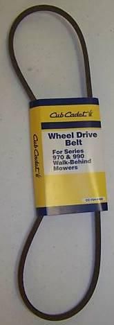 Cub Cadet Walk Behind Wheel Drive Belt CC 754 0460  