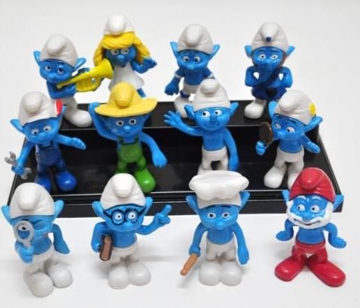 100 % brand new 2011 the smurfs 3d movie version it is a great gift 