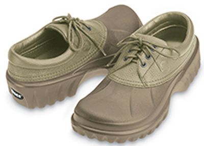 CROCS All Terrain Khaki/Cream Junior 3/5 NEW casual  