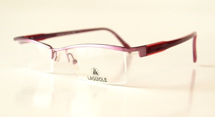 NEW LAGUIOLE magenta pink EYEGLASSES designer FRANCE  