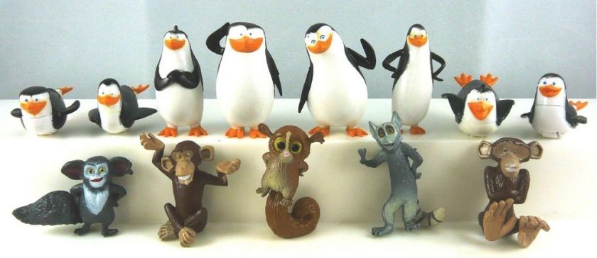 Penguins of Madagascar Figurines & Sliders  