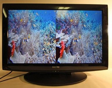   see a clear picture on the sanyo 32 lcd hdtv from anywhere in the room