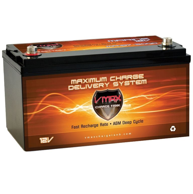   MARINE RV BATTERY MR197 3000 DEEP CYCLE 12V VMAX AGM MARINE BATTERY