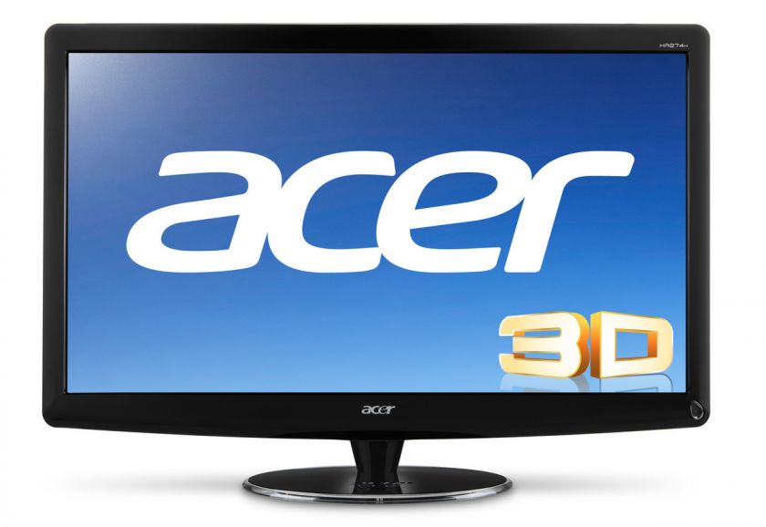 Acer HN274H 27 2ms 1080P HD 1920 x 1080 HDMI WideScreen LCD 120Hz 3D 