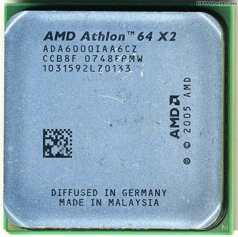 AMD Athlon 64 X2 6000+ 3.0GHz (ADA6000IAA6CZ) AM2 CPU (low wattage 