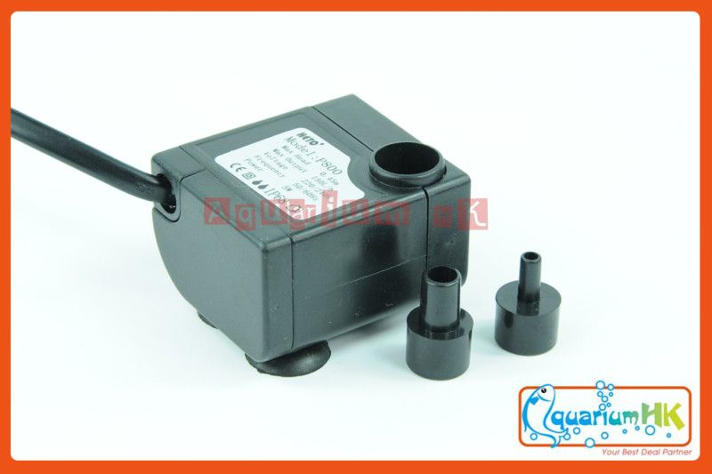 Submersible Aquarium Fountain Water Pump 3W 150L/H P800  