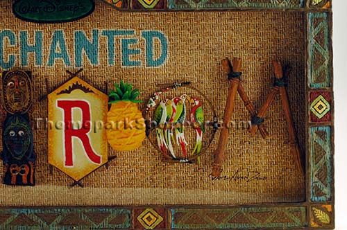 New DISNEY TIKI ROOM LETTERBOX ARTWORK Avanzino  