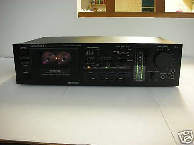 Nikko ND 1000 3 Heads Cassette Tape Deck  