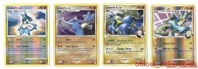 Pokemon Lucario Lot Holo Card 6/130 Diamond & Pearl  