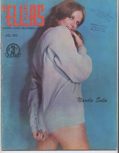 BELLEZAS Mexican Magazine Narda Sola Rosangela Balbo  