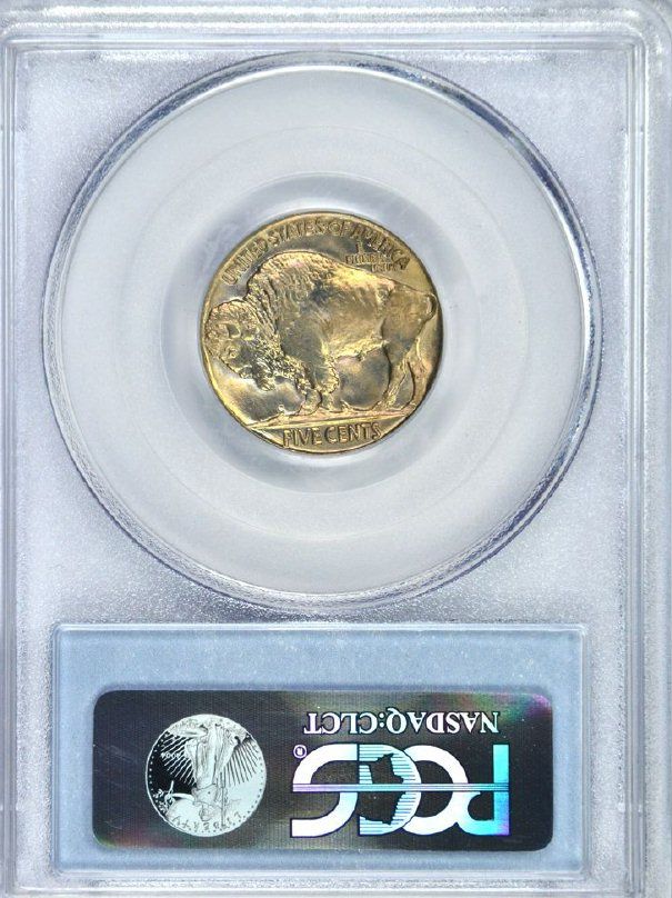 1927 BUFFALO NICKEL ~ PCGS MS 65 GEM ~ COLORFUL  