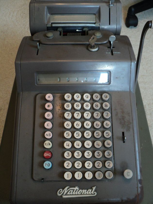 Antique Cash Register made by National Cash Register Co. Dayton, Ohio 