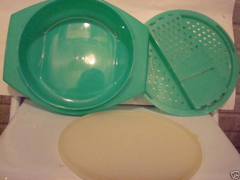 Tupperware Cheese Lettuce Grater with Bowl & Lid  