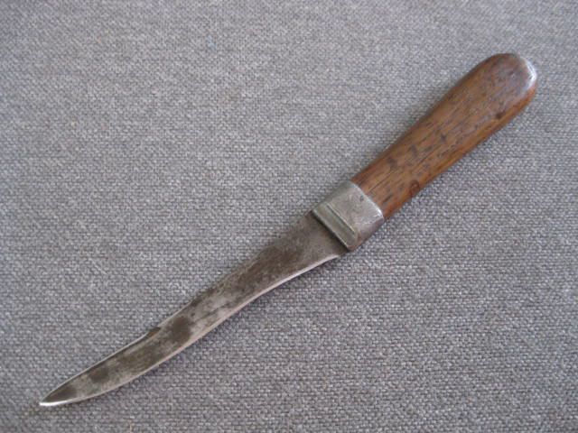 Vintage Bolstered Carbon Steel Chefs Boning Knife  