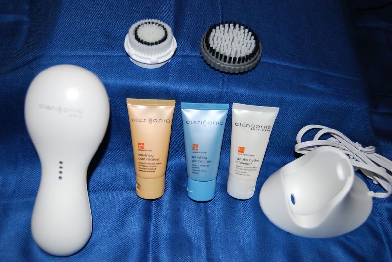 Clarisonic Pro 4Speed / White+ Body Head / 120V Charger  