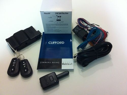 CLIFFORD MATRIX+1 ONE WAY SECURITY SYSTEM 3105X NEW  