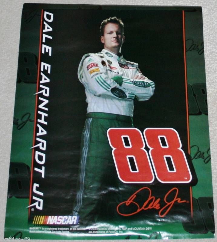 Dale Earnhardt Jr., Amp Energy, 88, Nascar Poster NEW  