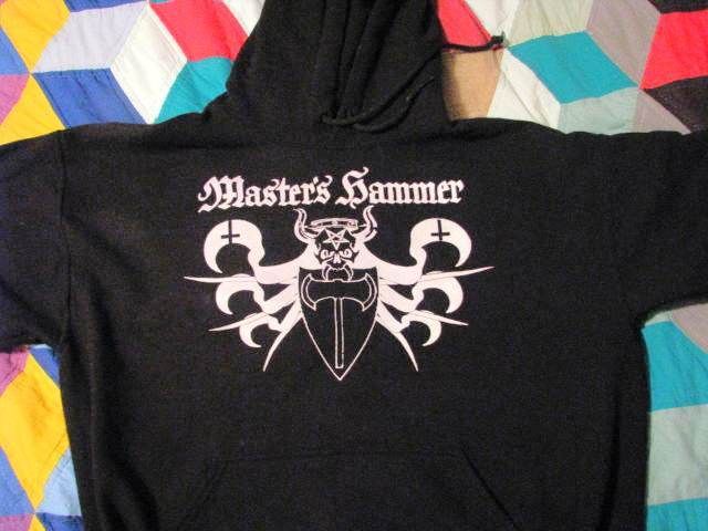 MASTERS HAMMER HOODIE DEATH METAL BLACK BURZUM ABSU NEW  