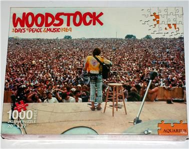 WOODSTOCK 1969 Music Festival 1000 Pc JIGSAW PUZZLE New  