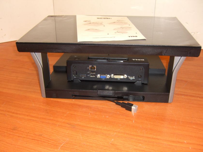 DELL E SERIES LAPTOP / NOTEBOOK, MONITOR STAND, AND DOCKING STATION 