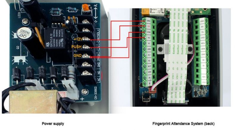 ZKSoftware F7 Biometric Fingerprint Access Control+Attendance Time 