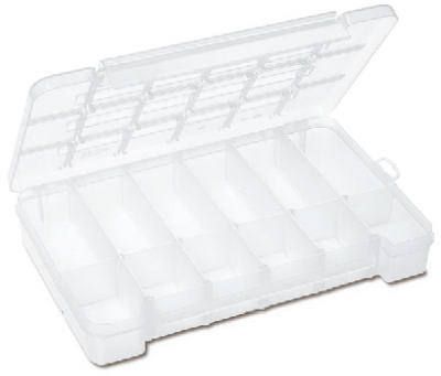 Akro Mills Large Storage Case, 2 Fixed Dividers  