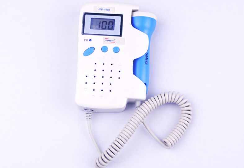 Fetal Doppler w LCD, fetal heart monitor, Free gel NEW  