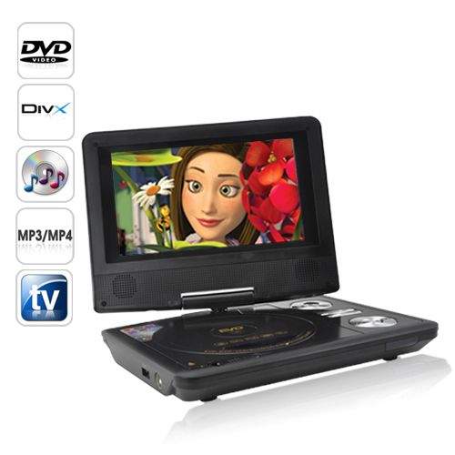 Portable DVD Player w 7 LCD Widescreen + Copy Function  