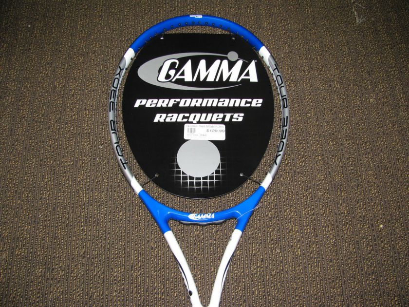 NEW GAMMA TOUR 330X L3 STRUNG TENNIS RACQUET  