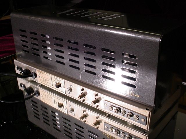 Rare Early Sherwood Stereo Amp/Preamp Models S 360 & S 4400 Amperex 