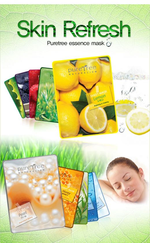 You are bidding on 30 packs of 10 kinds of PUREDERM mask packs.(10*3 