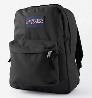 JANSPORT SOLID PURPLE/BLACK BACKPACK WOMENS/JRS NEW $35  