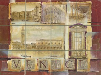 Mural Ceramic Venice Italy Bath Backsplash Tile #172  