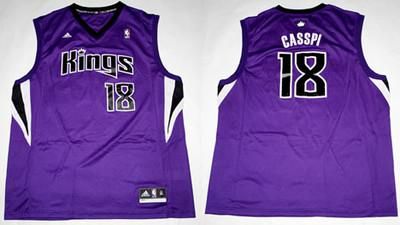   30 SACRAMENTO KINGS OMRI CASSPI PURPLE JERSEY SIZE MEDIUM  