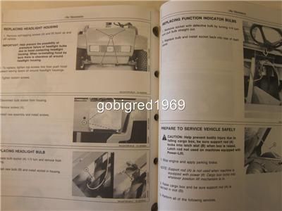 OEM 1993 John Deere Gator Utility Vehicle Operators Manual More 