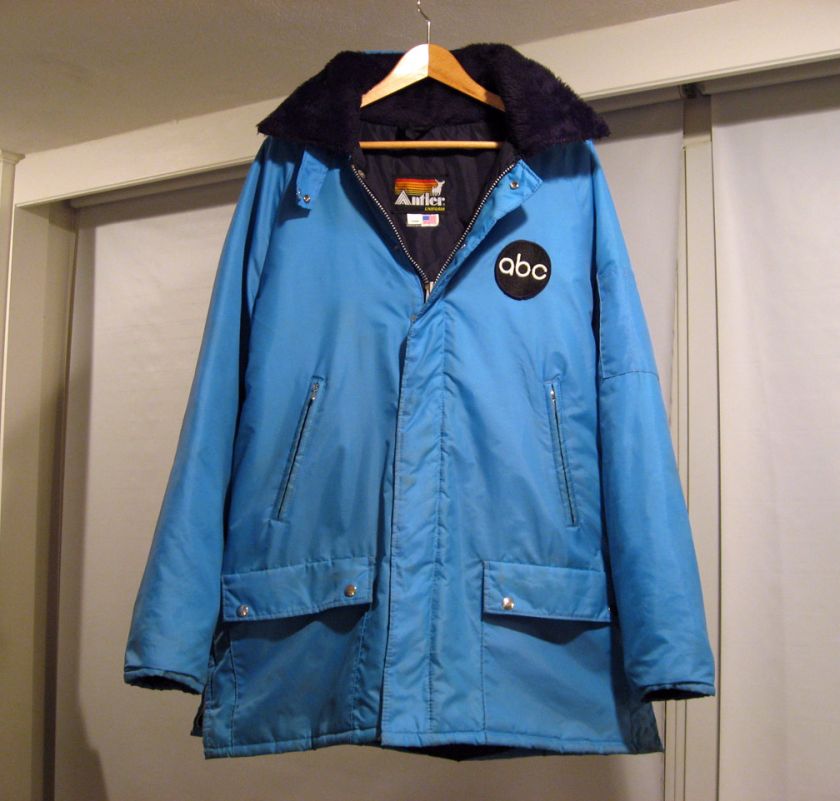 ABC TV Crew   Winter Jacket / Coat   Excellent Condition   COLLECTORS 