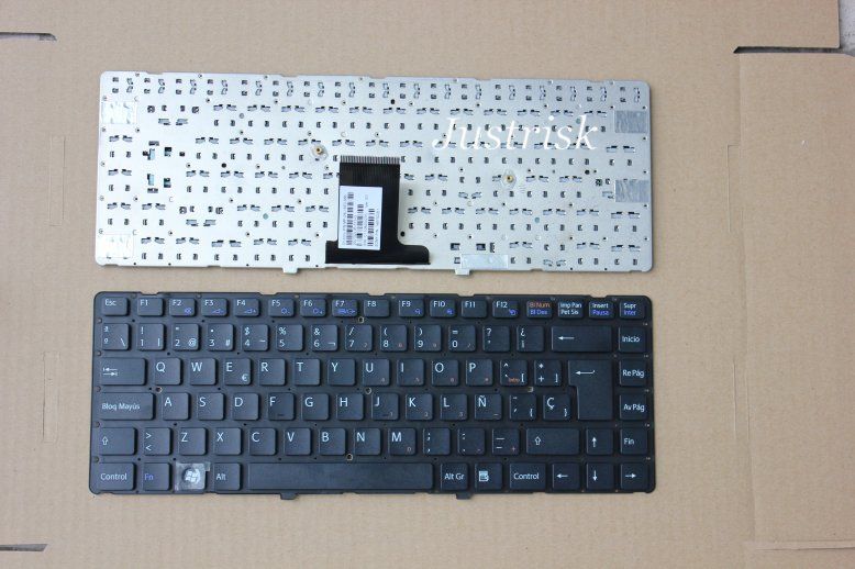   NEW Sony Vaio VPC EA31FX VPC EA36FX KEYBOARD SPANISH/SP TECLADO BLACK