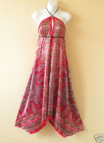     Versatile Silk Multi Wear Scarf Long Maxi Dress, Skirt, Maternity