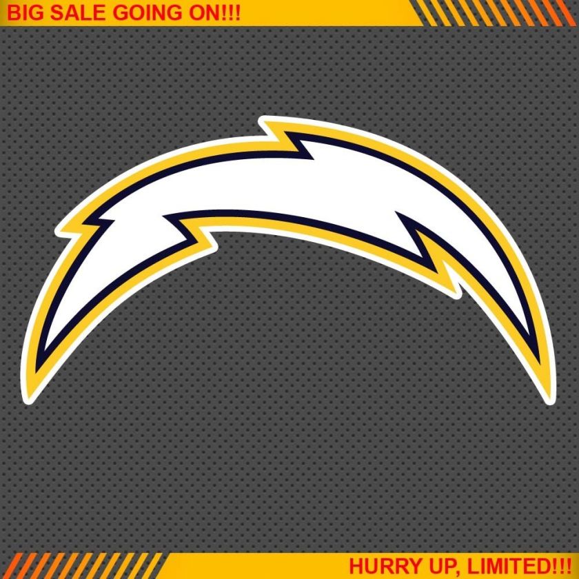   Diego Chargers NFL Football Logo Car Bumper Window Wall Sticker  