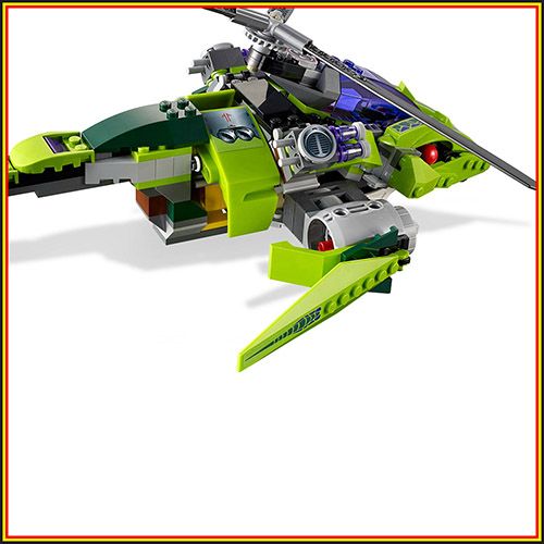 LEGO NINJAGO 9443 Ninja Rattlecopter Masters of Spinjitzu Kai ZX