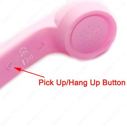 Universal HD MIC 3.5mm Retro POP Phone Handset For iPhone4 iPad2 iPad3 