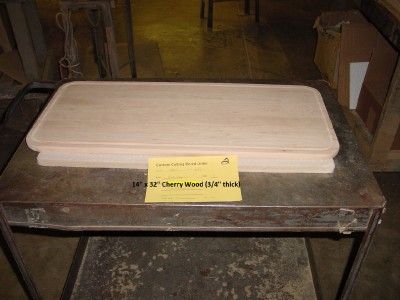 We also make custom replacement under counter pull out cutting boards 