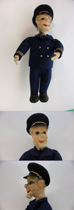 Old doll, sailor seaman skipper captain, Russia  