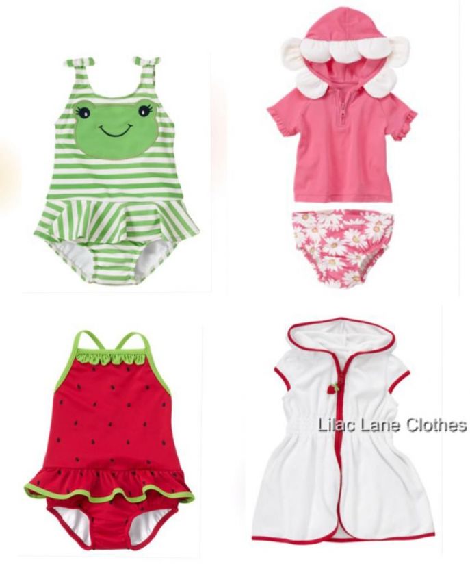 Gymboree Girls Bathing Suit or Cover Up You Pick NWT  