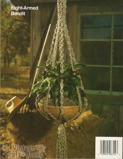 Macrame A New Beginning Pat Lingo Pattern Plant Hangers  